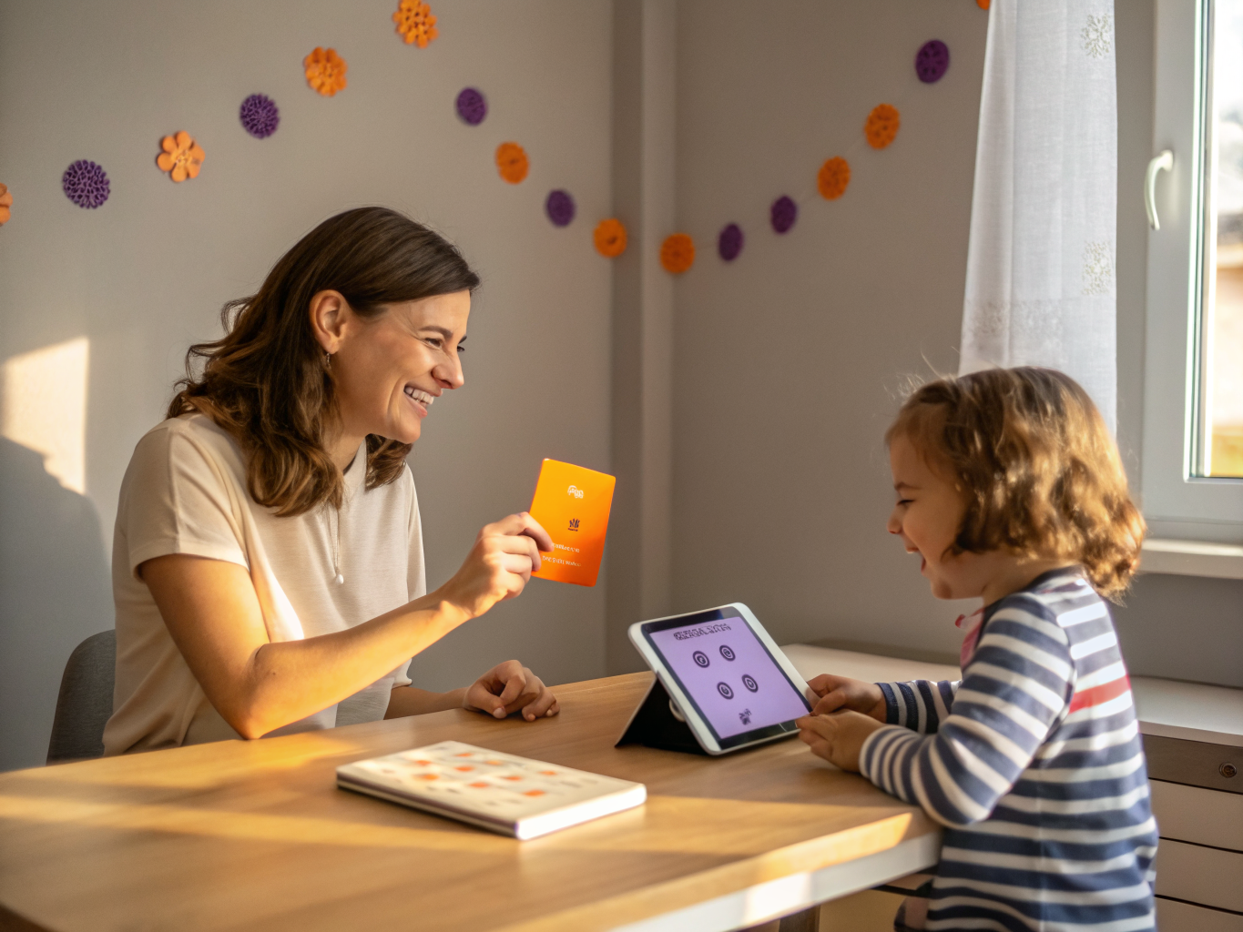 Logopädische Therapiesitzung in Langenau